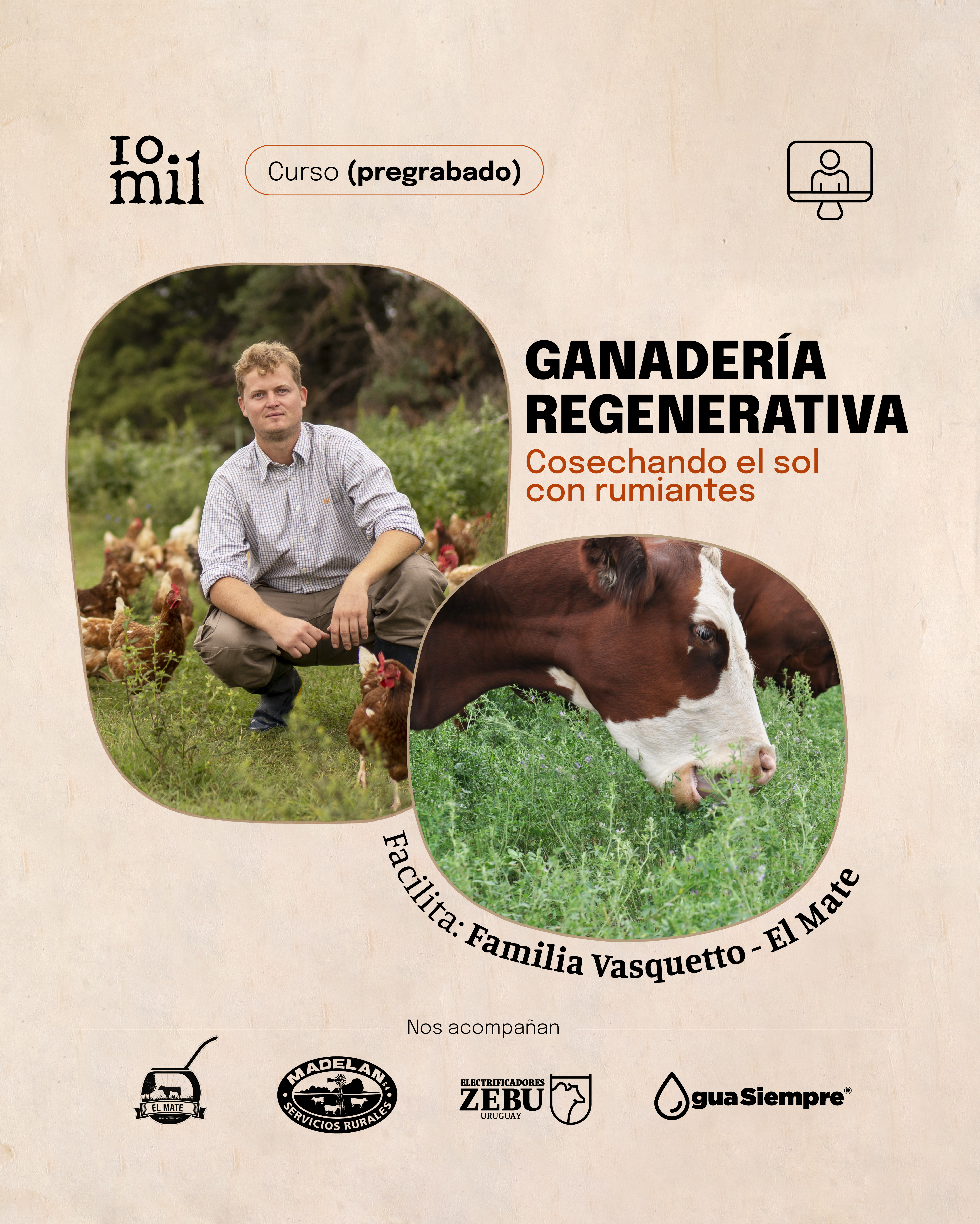 Curso: Ganadería Regenerativa – “Cosechando el sol con rumiantes”